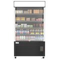 Koolmore Commercial Grab and Go Merchandiser, Black, 24 Cu. Ft. CDA-25C-BK